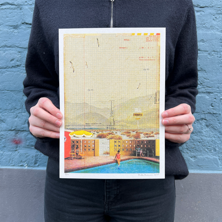 Maxine Gregson Print Club London Screenprint