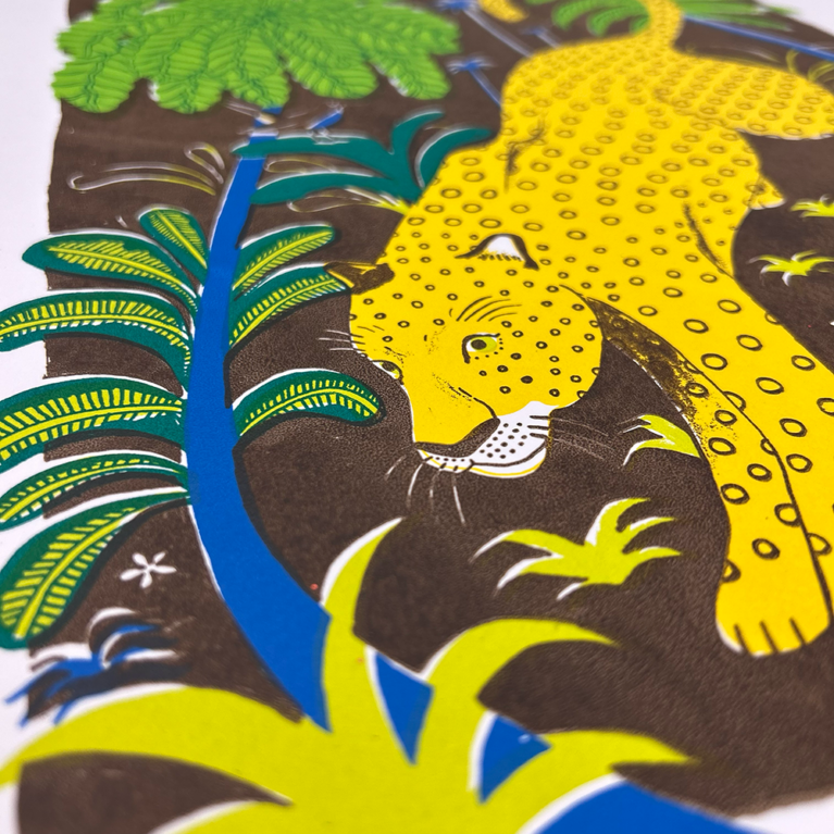 Aleesha Nandhra Print Club London Screenprint