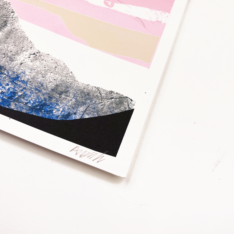 Angus Vasili Print Club London Screenprint