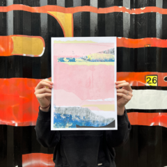 Angus Vasili Print Club London Screenprint