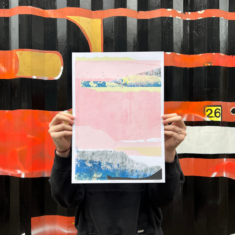 Angus Vasili Print Club London Screenprint