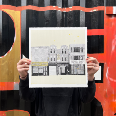 Clare Halifax Print Club London Screenprint