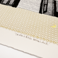 Clare Halifax Print Club London Screenprint