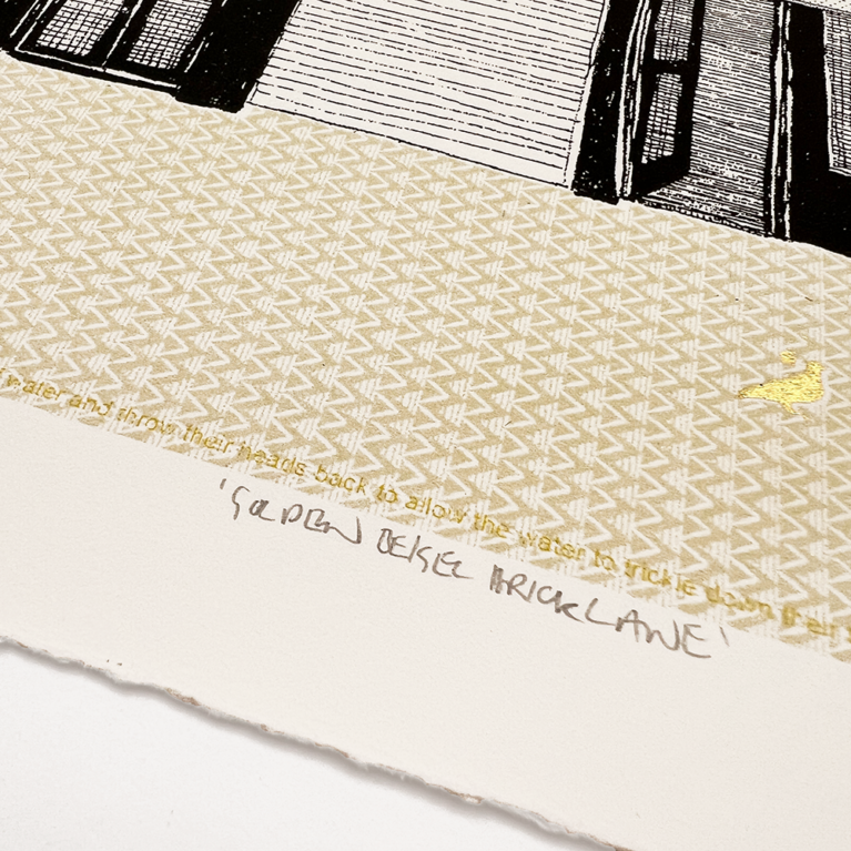 Clare Halifax Print Club London Screenprint