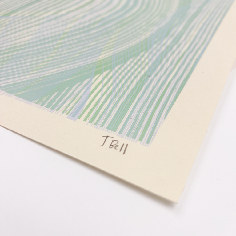 Jenny Bell Print Club London Screenprint