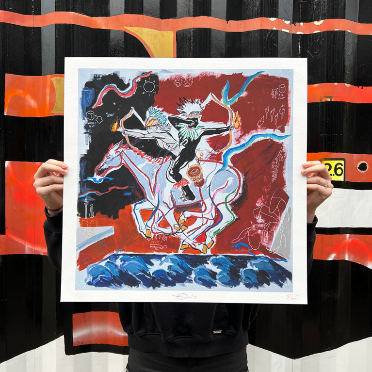 Kay Gasei Print Club London Print