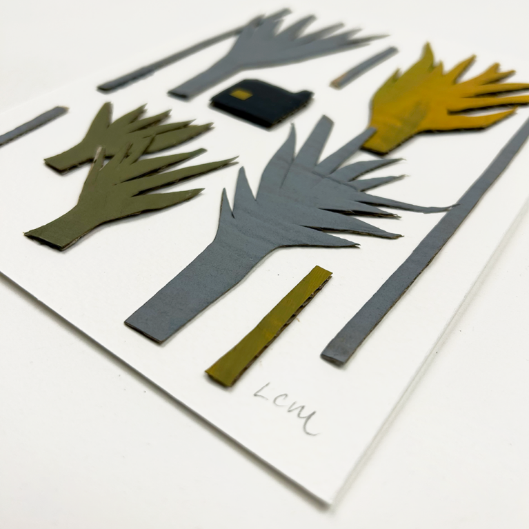 Lucille Moore Print Club London Original Artwork