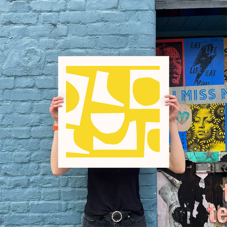 Jonathan Lawes Print Club London Screenprint