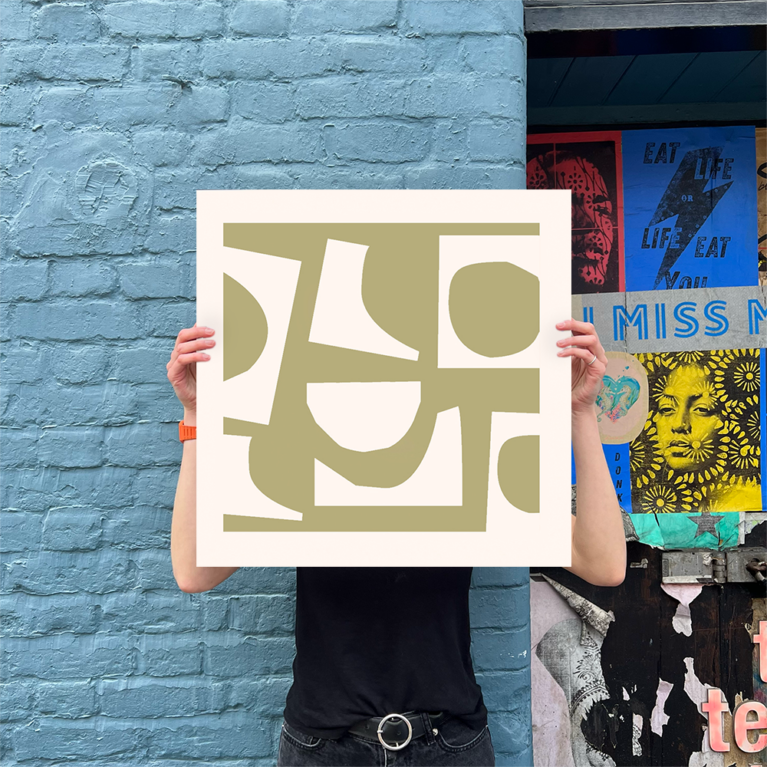 Jonathan Lawes Print Club London Screenprint