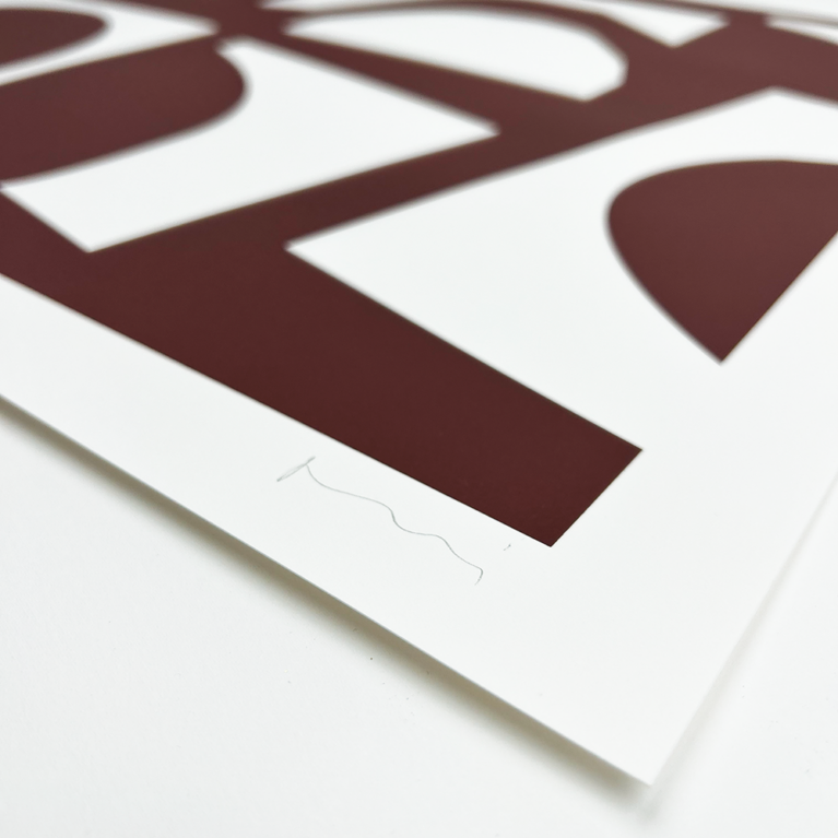 Jonathan Lawes Print Club London Screenprint