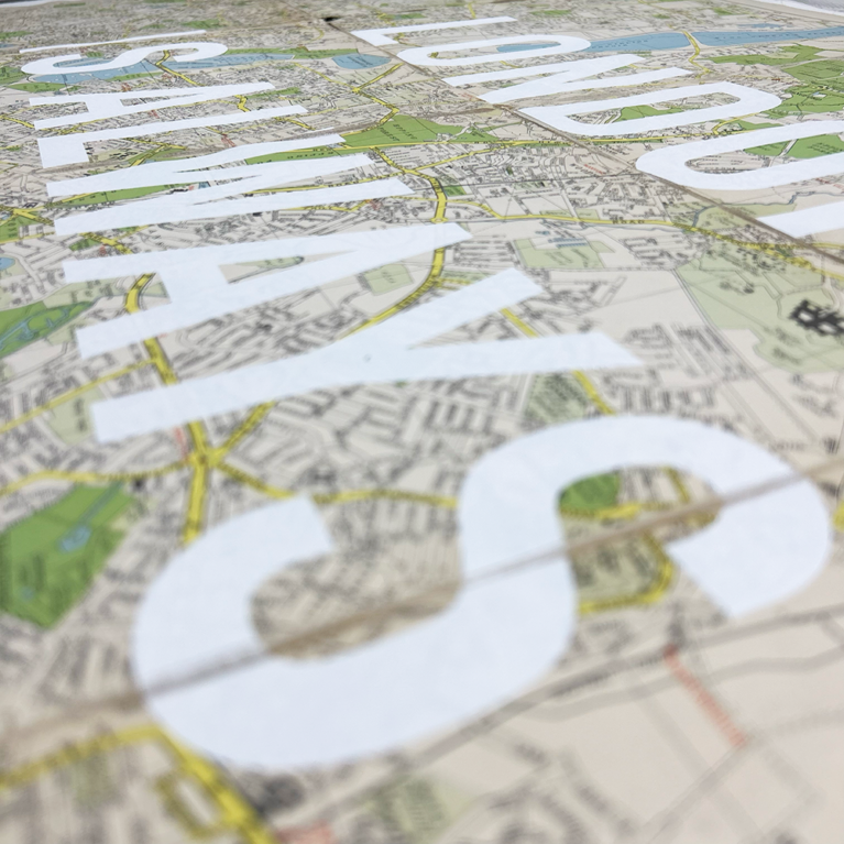 Dave Buonaguidi Print Club London Screenprint