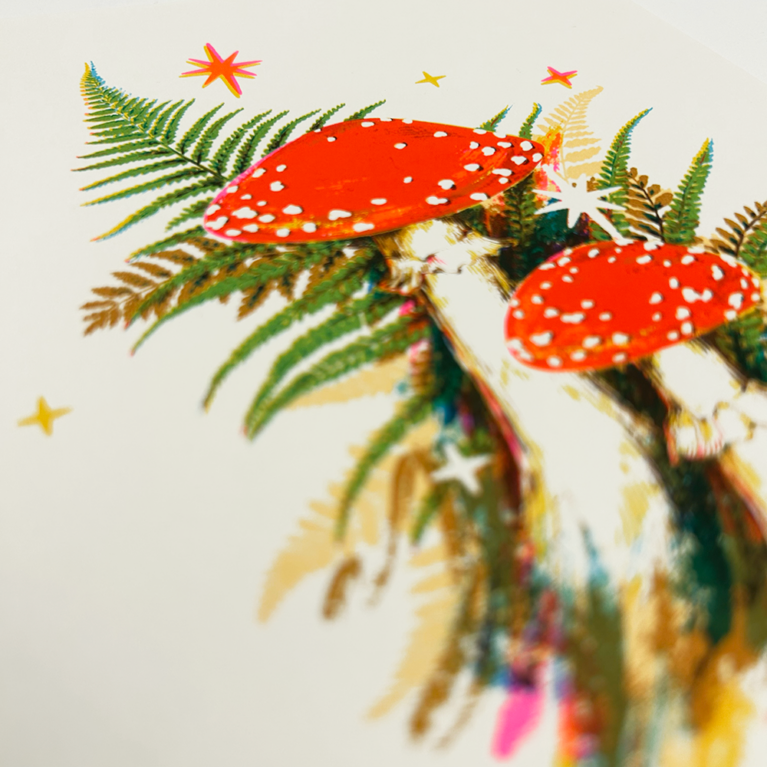 Kath Leone Print Club London Screenprint