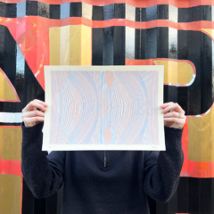 Jenny Bell Print Club London Screenprint