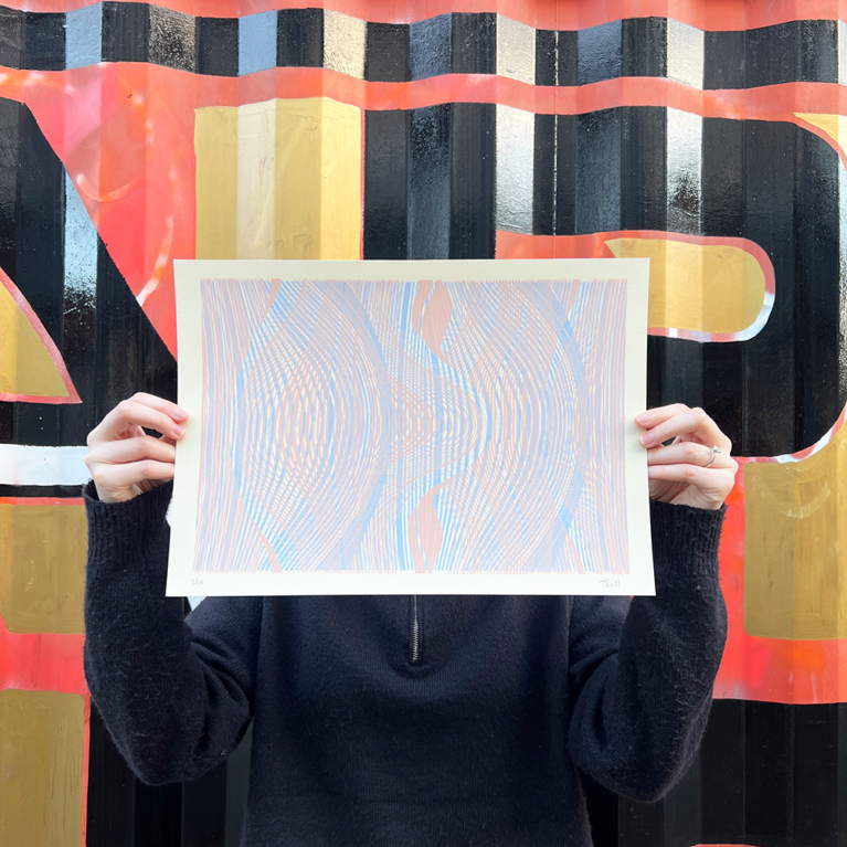 Jenny Bell Print Club London Screenprint