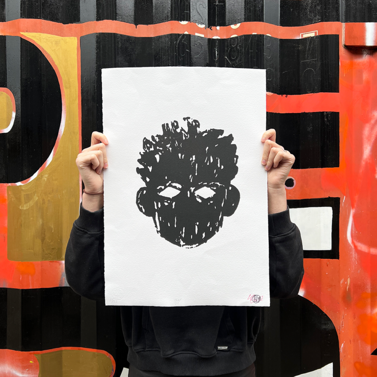 Kay Gasei Print Club London Screenprint