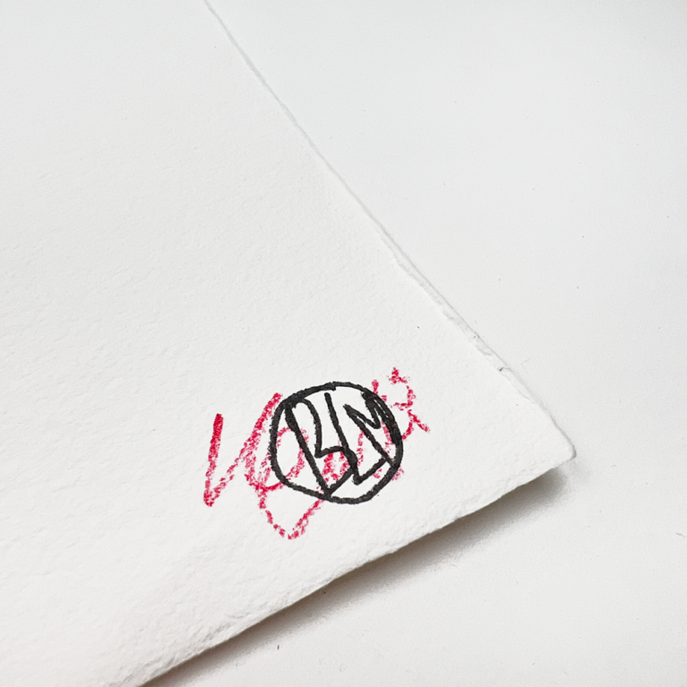 Kay Gasei Print Club London Screenprint