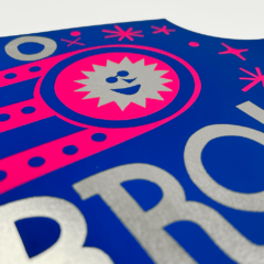 David Newton Print Club London Screenprint