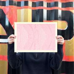 Jenny Bell Print Club London Screenprint