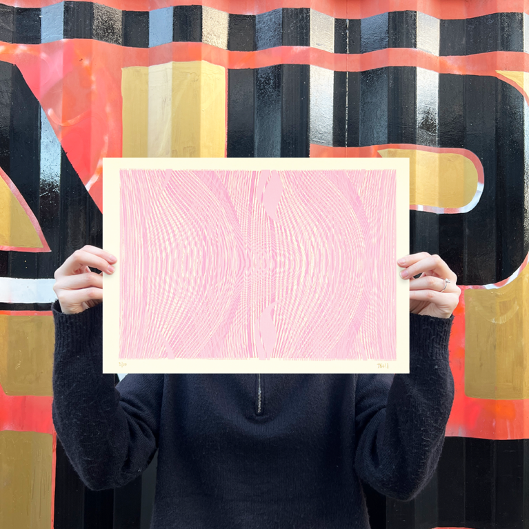Jenny Bell Print Club London Screenprint