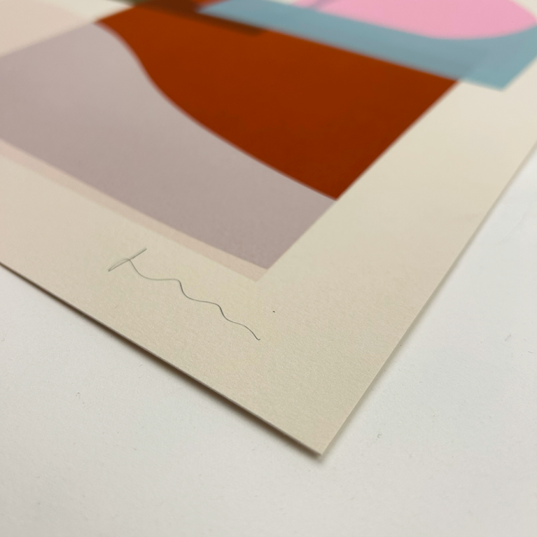 Jonathan Lawes Print Club London Screenprint