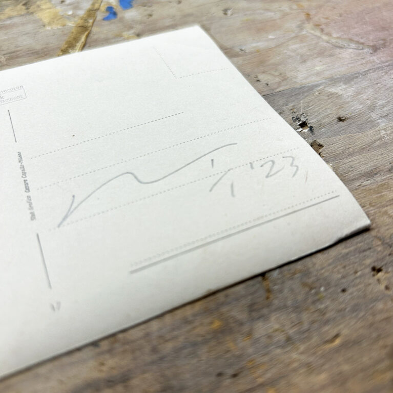 Adam Bridgland Print Club London Original Artwork