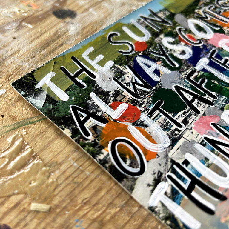 Adam Bridgland Print Club London Original Artwork