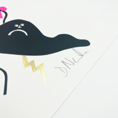 David Newton Print Club London Screenprint