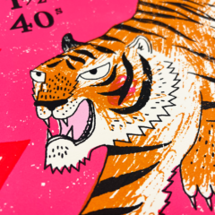 Charlotte Farmer Print Club London Screenprint