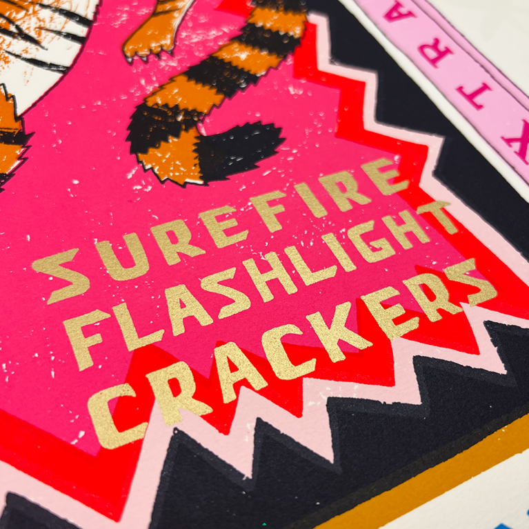 Charlotte Farmer Print Club London Screenprint