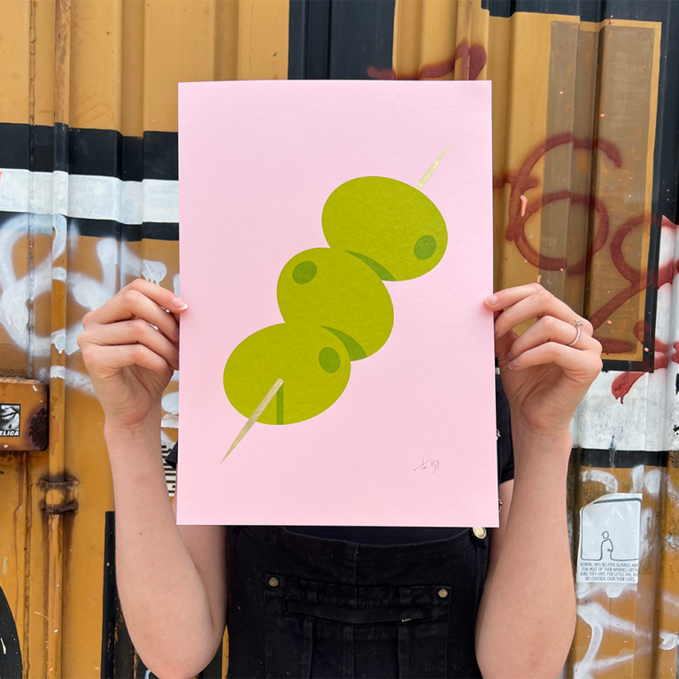 Gill Sheraton Print Club London Screenprint