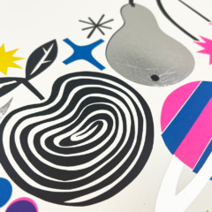 David Newton Print Club London Screenprint