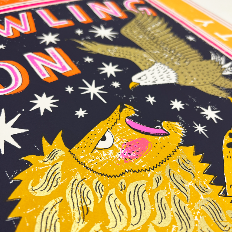 Charlotte Farmer Print Club London Screenprint