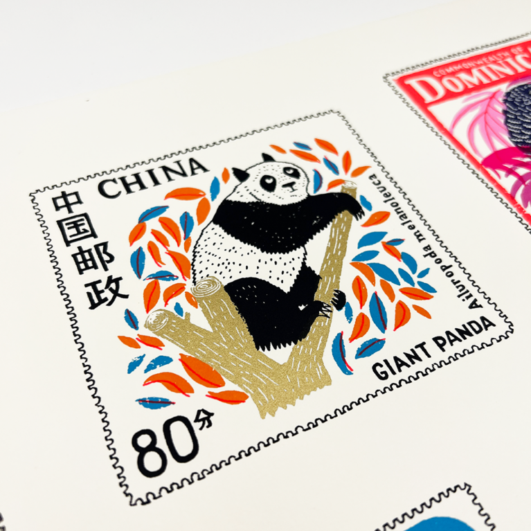 Charlotte Farmer Print Club London Screenprint