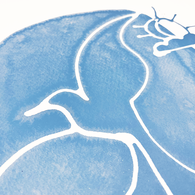 Caroline Tomlinson Print Club London Screenprint