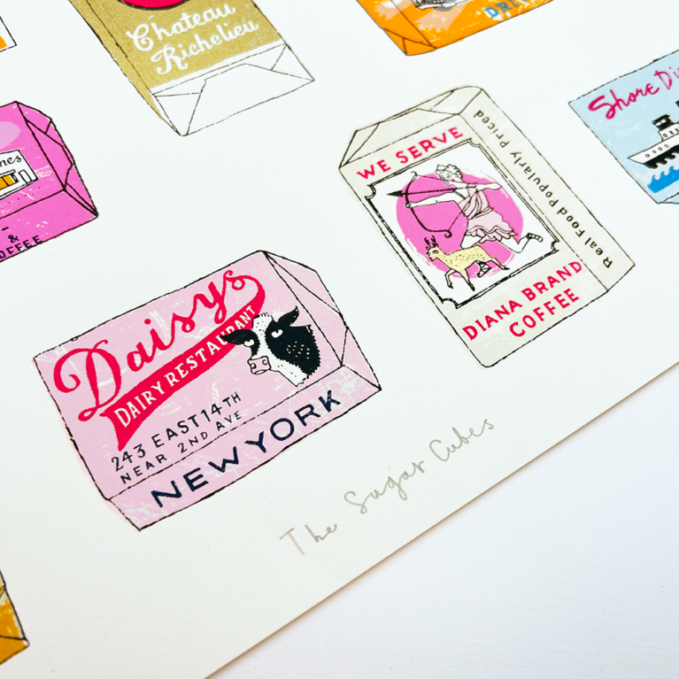 Charlotte Farmer Print Club London Screenprint