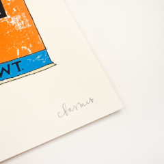 Charlotte Farmer Print Club London Screenprint