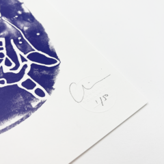 Caroline Tomlinson Print Club London Screenprint