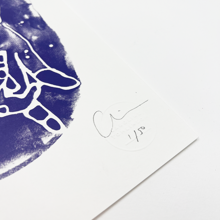 Caroline Tomlinson Print Club London Screenprint