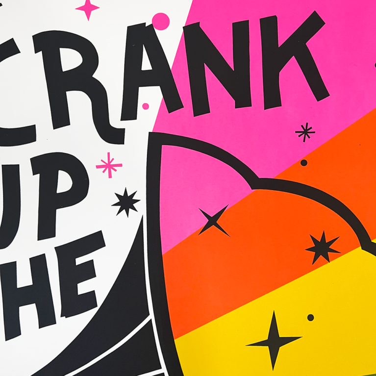 David Newton Print Club London Screenprint