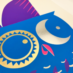 David Newton Print Club London Screenprint