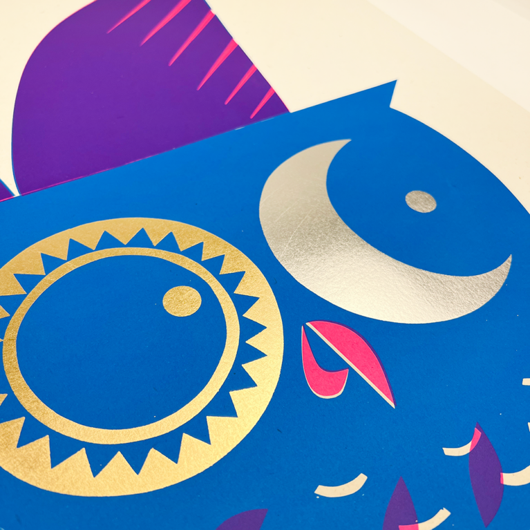 David Newton Print Club London Screenprint