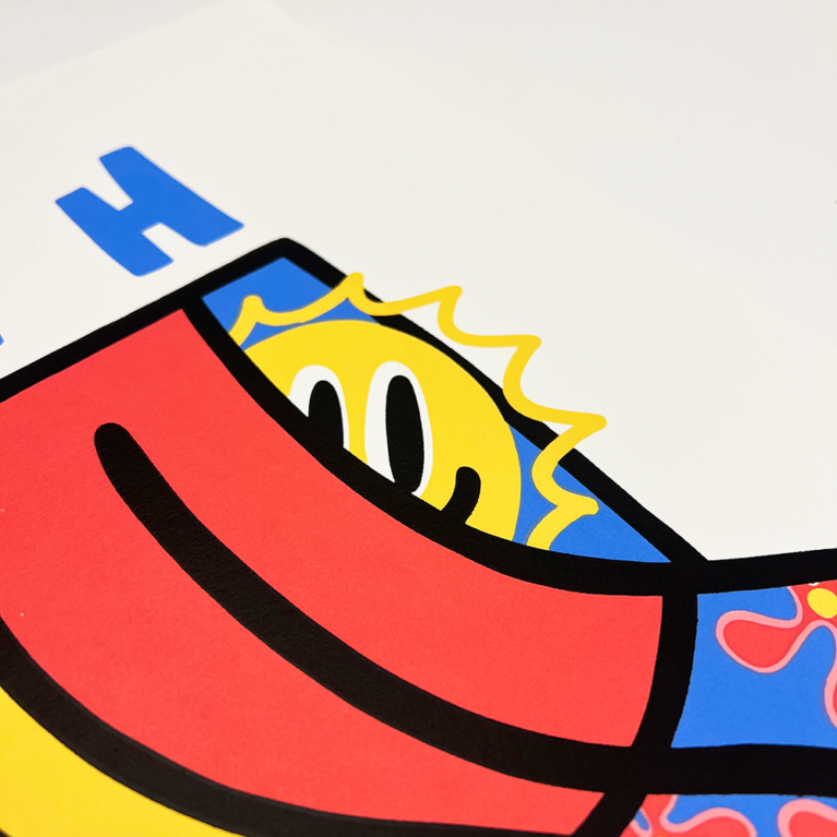 Matt Munday Print Club London Screenprint