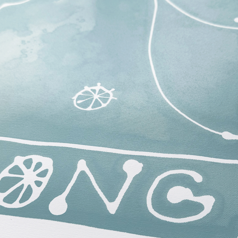 Caroline Tomlinson Print Club London Screenprint