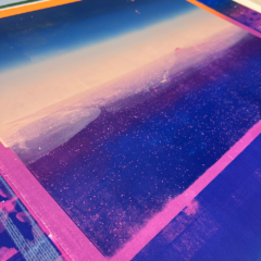 Angus Vasili Print Club London Screenprint