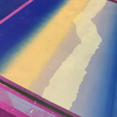 Angus Vasili Print Club London Screenprint