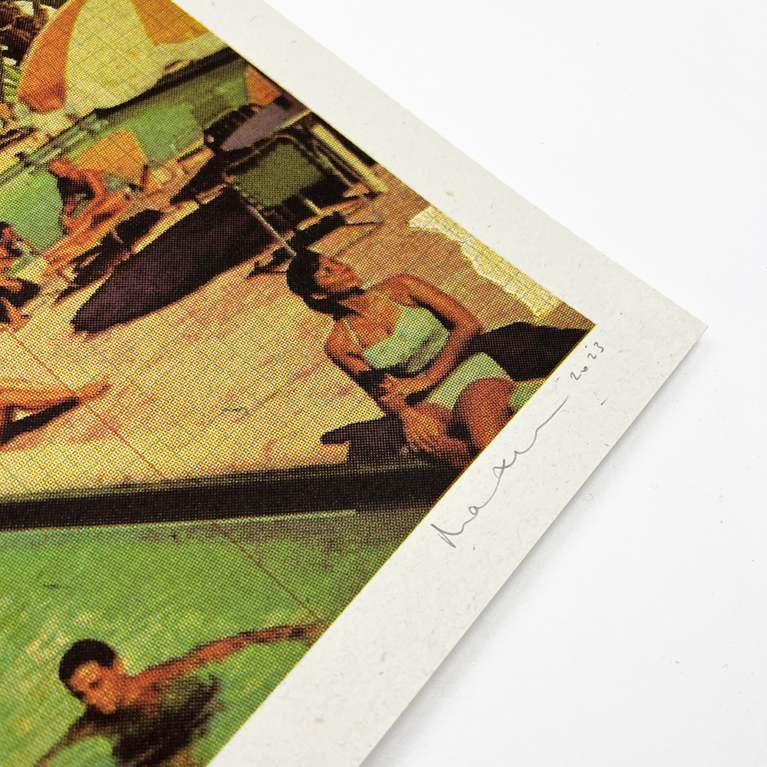 Maxine Gregson Print Club London Screenprint