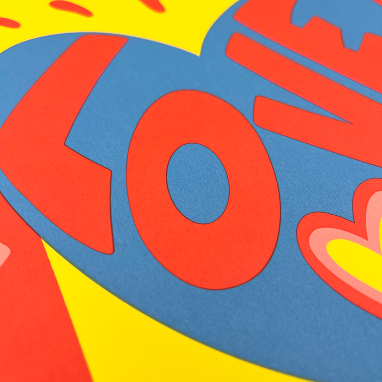 Matt Munday Print Club London Screenprint