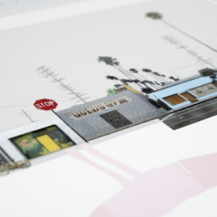 Bonnie and Clyde Print Club London Screenprint