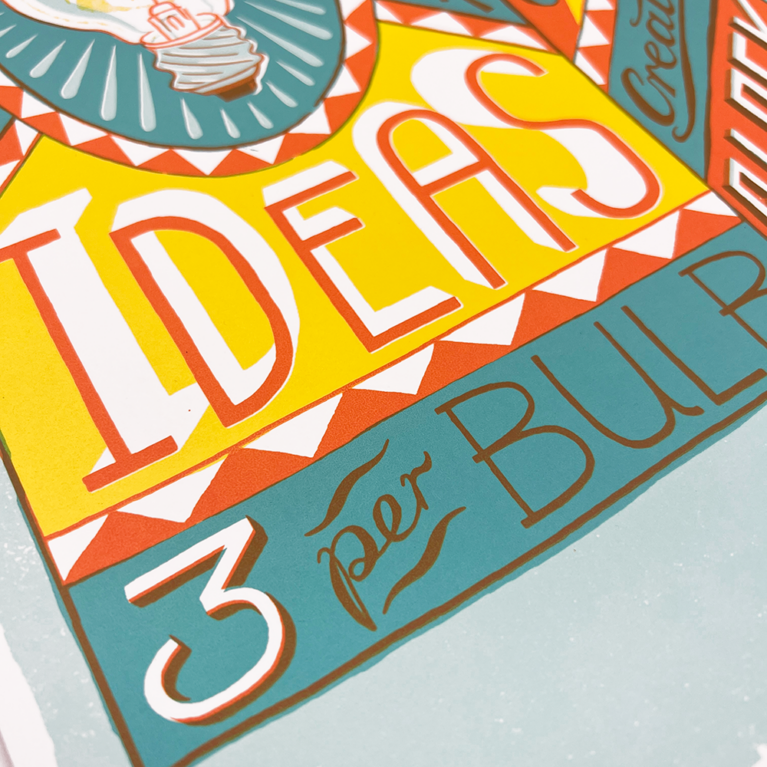 Jacqueline Colley Print Club London Screenprint