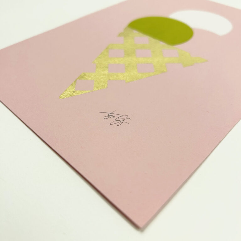 Gill Sheraton Print Club London Screenprint